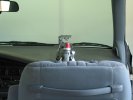 View of the revised camera mount from the back seat  (111KB)